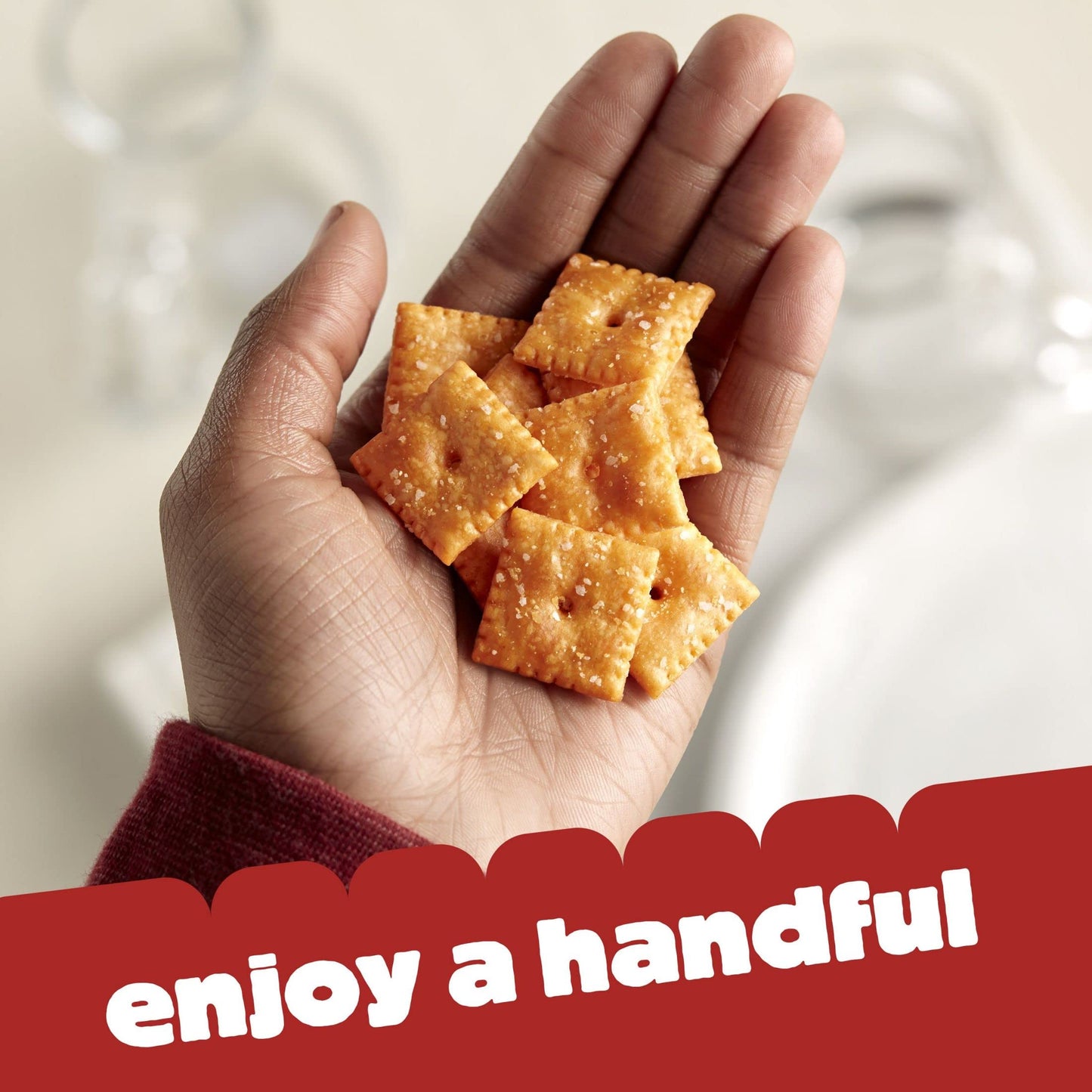 Cheez-It Cheese Crackers, Baked Snack Crackers, Lunch Snacks, Variety Pack, 12.1oz Box (12 Packs)